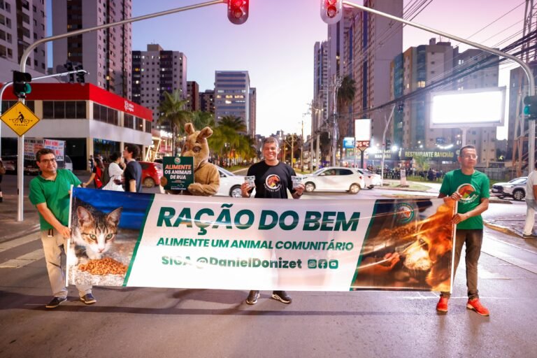 Deputado Daniel Donizet lança o Projeto “Ração do Bem” em Águas Claras