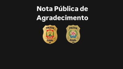 Nota pública de agradecimento