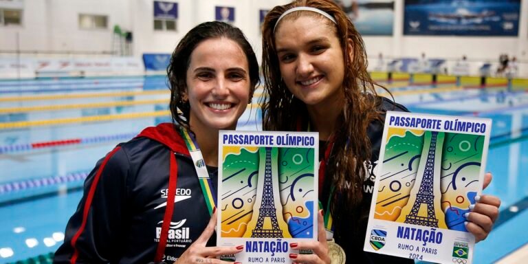 Nadadores brasileiros se garantem nos Jogos Olímpicos de Paris