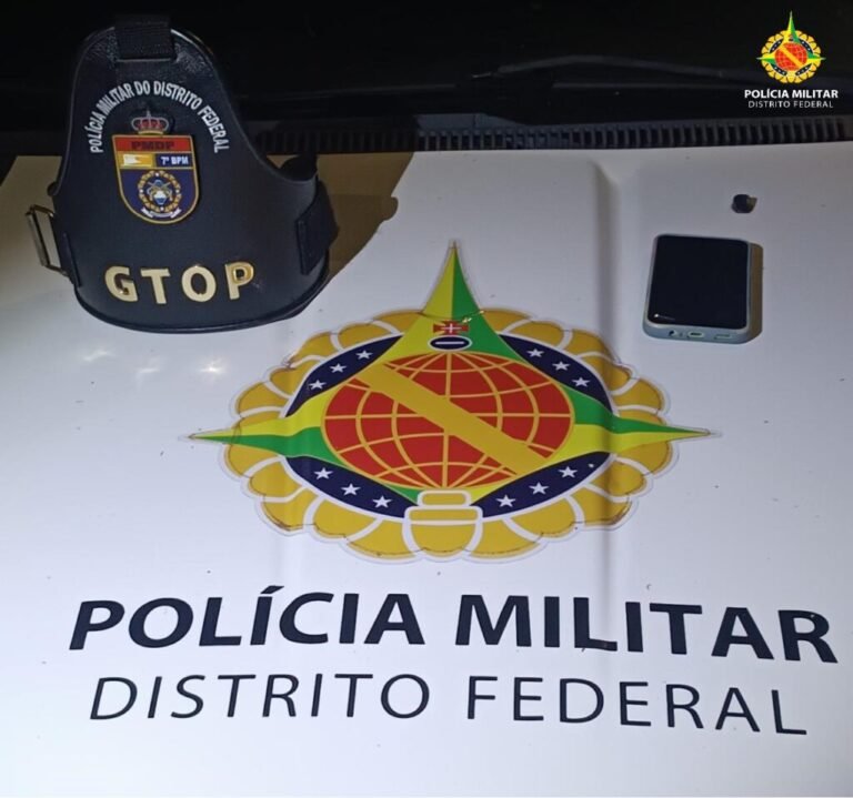 PMDF prende homem com mandado de prisão em aberto após denúncia de sua ex no Setor de Indústria Gráfica