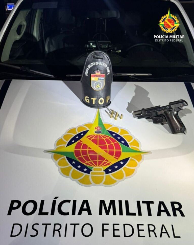 PMDF prende homem por porte ilegal de arma de fogo em Santa Maria