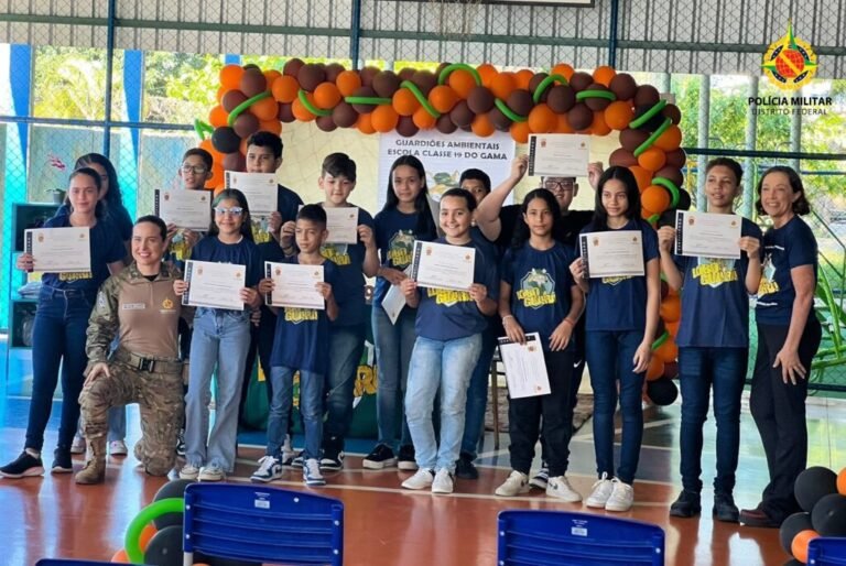 Formatura dos Guardiões Ambientais: PMDF presente em celebração à Consciência Ambiental