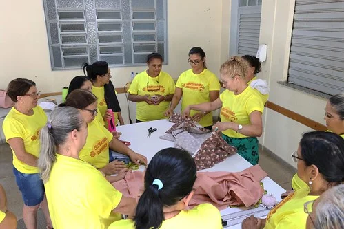 Participantes da turma Costura Criativa | Foto: Redes Sociais