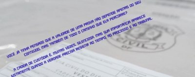 O papel da DGCV na garantia da integridade probatória.